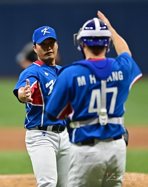 포토 오승환 '도쿄올림픽으로 가자!' : 스포츠동아