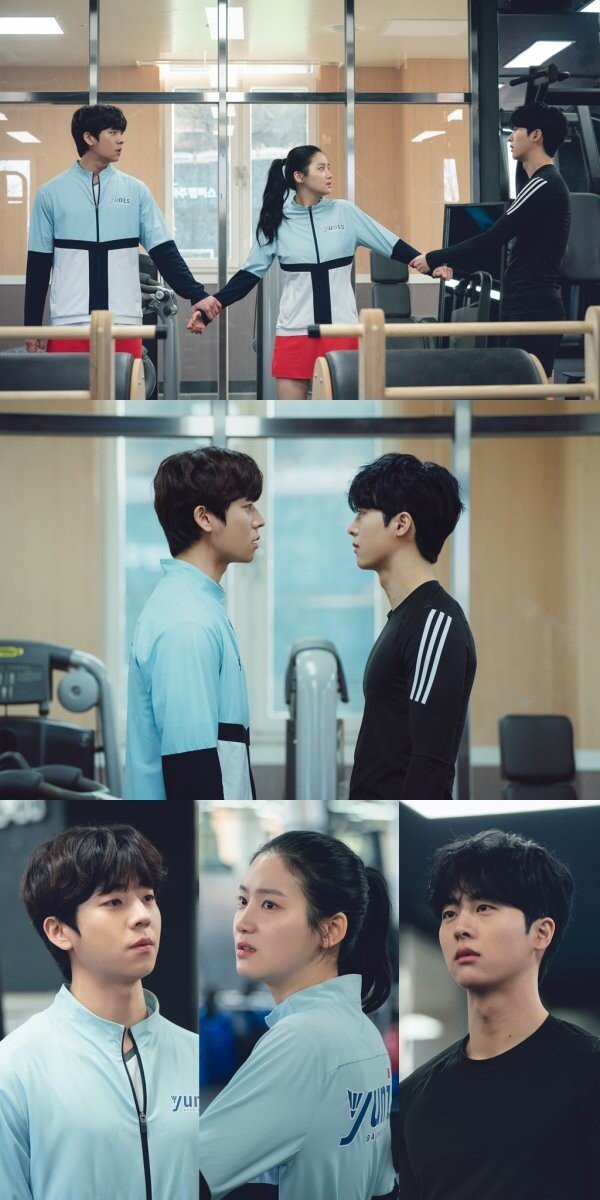 DramaCool on X: #ChaeJongHyeop And #ParkJuHyun Exchange Cheerful