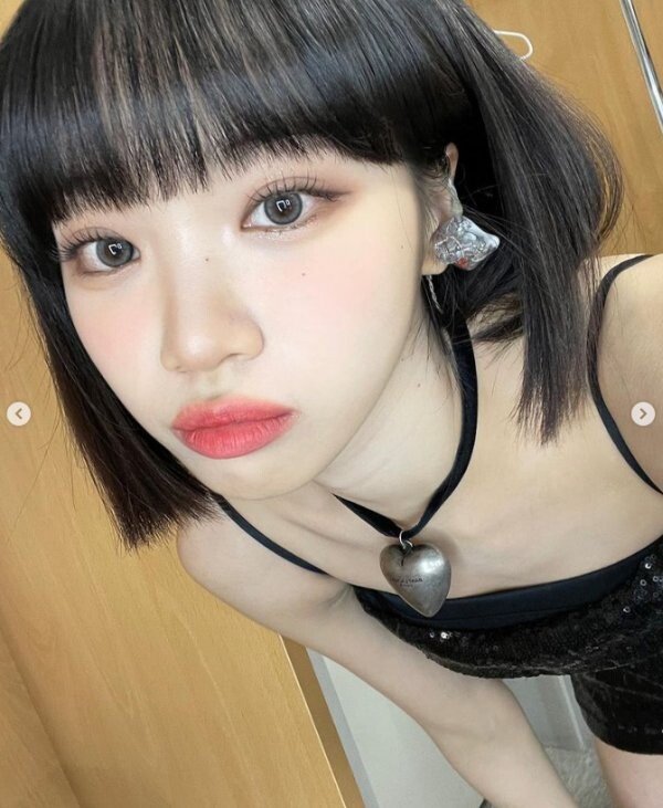 르세라핌 김채원, 단발병 부르는 미모 [DA☆] : 스포츠동아