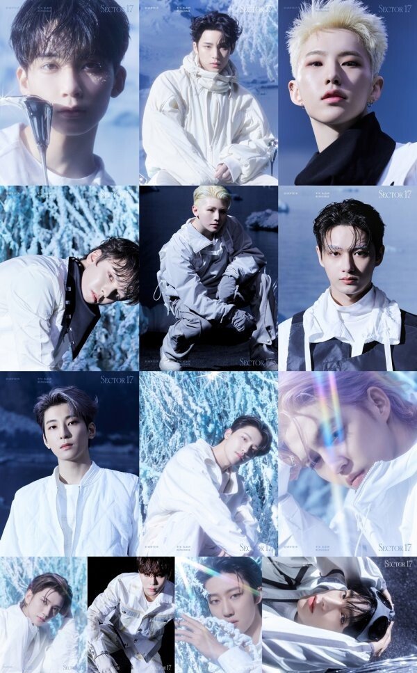 세븐틴, 리패키지 ‘SECTOR 17’ 오피셜 포토 공개 : 스포츠동아