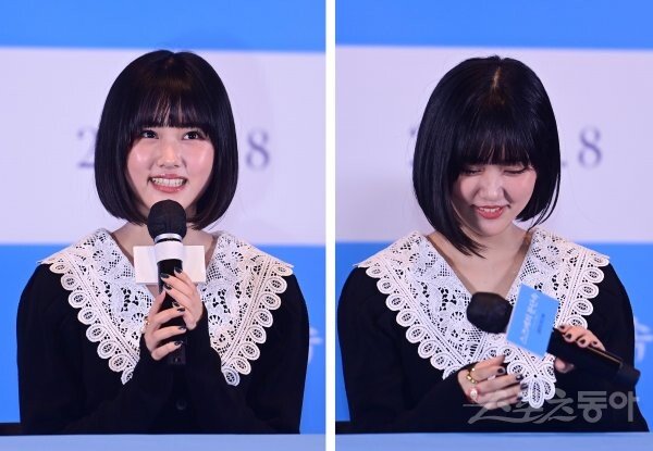 하라 나노카, 귀여운 실수 [포토]｜스포츠동아