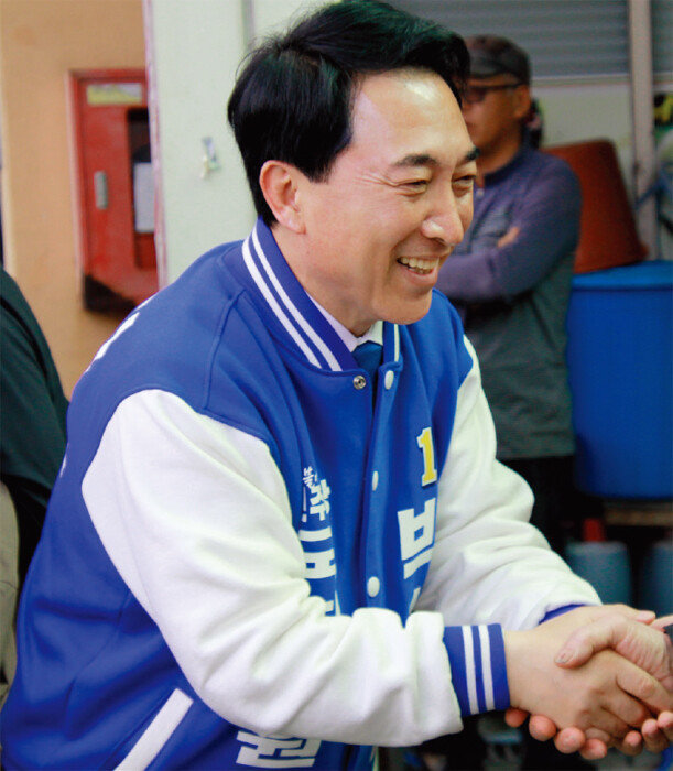 4·10 총선 충남 공주·부여·청양 지역구에서 당선한 더불어민주당 박수현 당선인. [박수현 제공]
