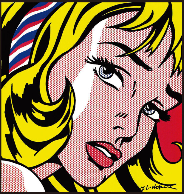 로이 릭턴스타인의 ‘헤어리본을 한 소녀’(1965)