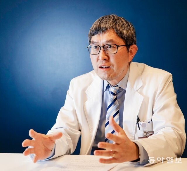 박동혁 고려대 안암병원 신경외과 교수. [박해윤 기자]