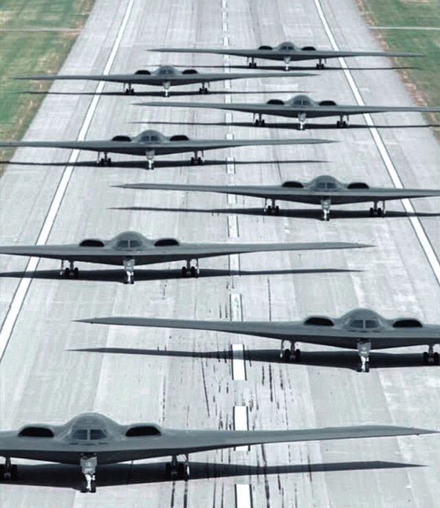 Eight US B-2 Bombers Stage ‘Elephant Walk’ To Warn Pyongyang | The DONG ...