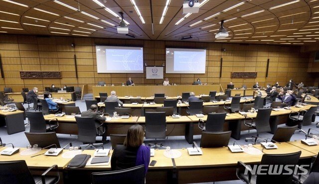 Joint remarks between Korea, the United States and Japan at the IAEA General Assembly… “We urge North Korea to stop provocations and take action to denuclearize.” Joint remarks between Korea, the United States and Japan at the IAEA General Assembly… “We urge North Korea to stop provocations and take action to denuclearize.”