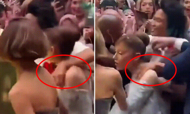 아리아나 그란데 습격해 신체접촉…가해자는 SNS에 자랑(영상)