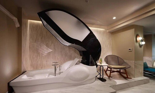 “씻는 것도 귀찮다” 인간 세탁기 日호텔에 최초 등장 (영상)