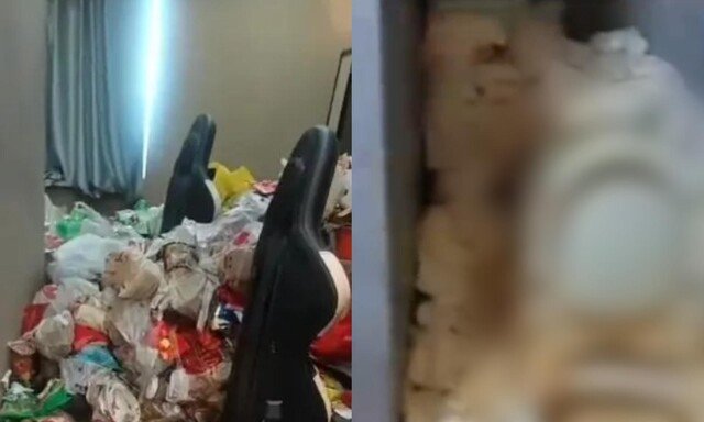 “어떻게 2년을 이렇게 살았나?”…中 호텔 장기 투숙객 객실