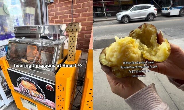 “여기가 한국인 줄”…군고구마, 뉴욕 길거리 푸드로