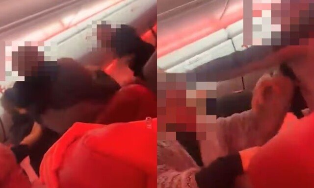 9000m 상공서 기내 집단 난투극…이륙 3시간만 비상착륙(영상)