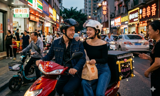 “확실한 연인 테스트”…중국 MZ ‘배달 데이트’ 유행