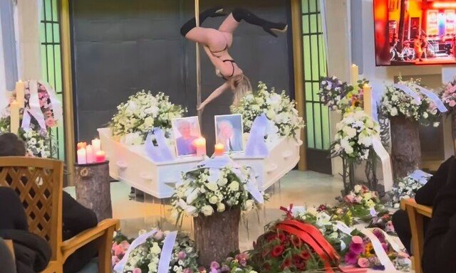노부부 합동 장례식에 폴댄스 공연…유족이 직접 부른 이유는
