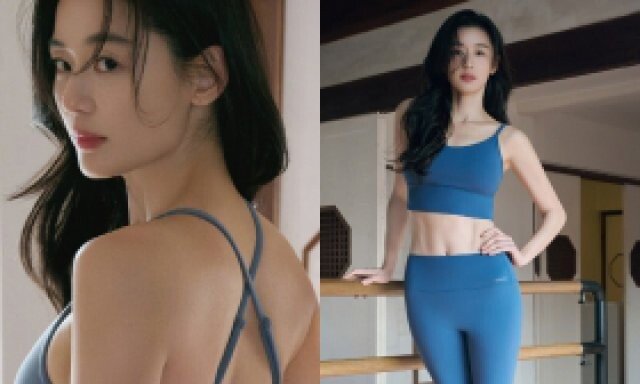 전지현 브라+레깅스 몸매 美쳤다…40대 중반 맞아?