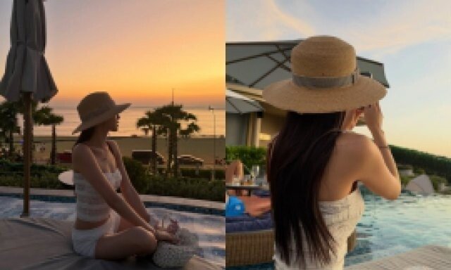 나뮤 경리, 비키니 위 시스루…‘모델돌’ 바디라인