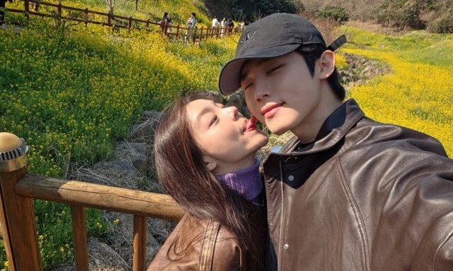 에일리, 남편 최시훈 혀로 핥을 기세…스킨십 독특하네