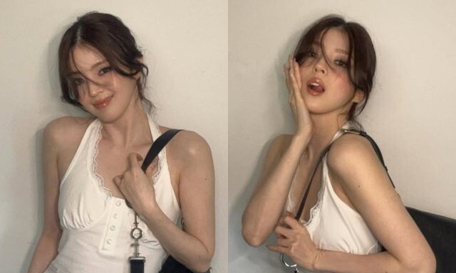 한소희 치골 타투? 바지 살짝 내리고 ‘빼꼼’