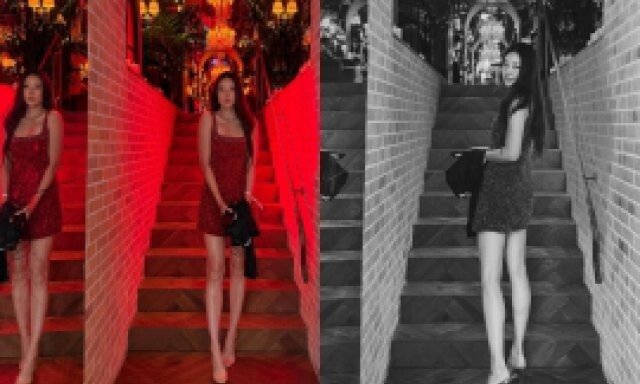 43세 한혜진, 파티서 압도적 비율…톱모델 클래스