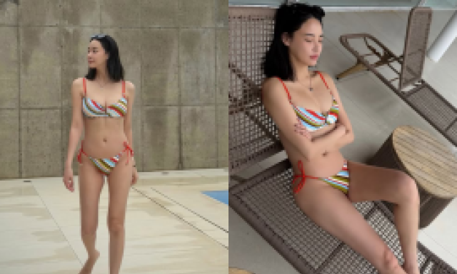 ‘곧 마흔’ 이주연 완벽 비키니…관리의 신이네
