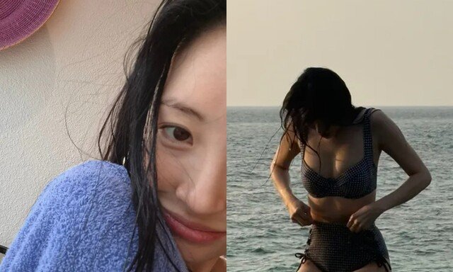 선미, 아찔한 비키니 자태…의문男과 같이 샤워도 [DA★]