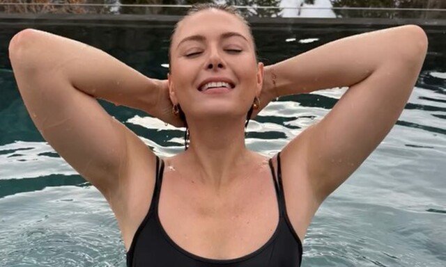 샤라포바, 이탈리아서 뽐낸 수영복 자태…몸매 여전해 [DA★]