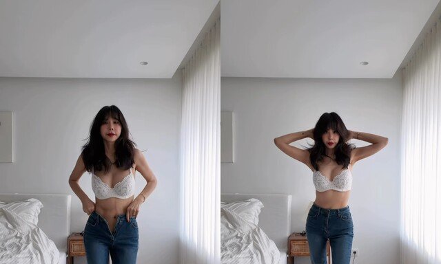 50세 김준희, 란제리도 일상처럼…군살 제로 ‘꾸안꾸’ 룩북