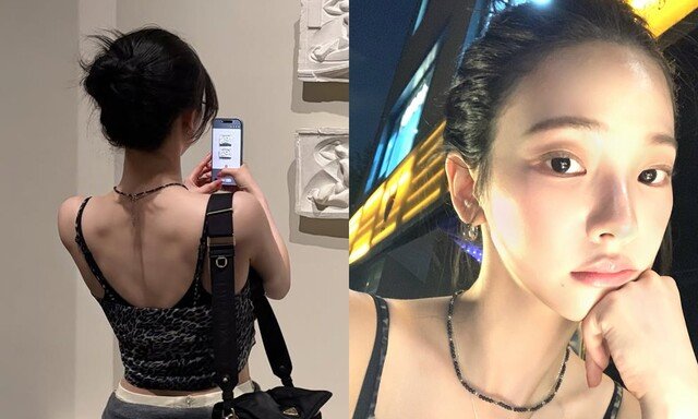 카리나, 가녀린 줄만 알았더니…선명한 등근육 ‘깜짝’ [DA★]
