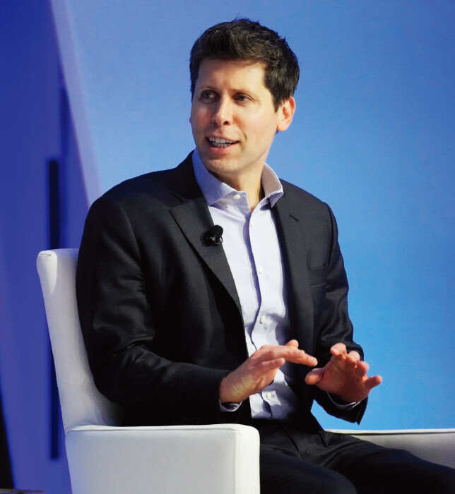 해고된 지 닷새 만에 복귀한 샘 올트먼 오픈AI 최고경영자(CEO). [뉴시스]