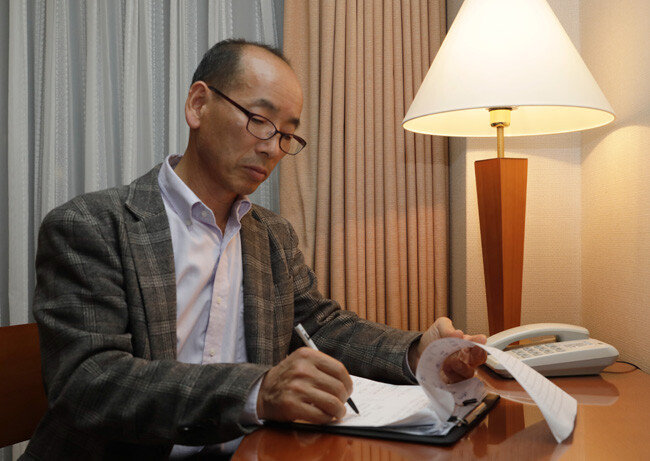 이상범 씨는 “이제는 노사관계가 질적으로 변해야 한다”고 강조했다.[박해윤 기자]