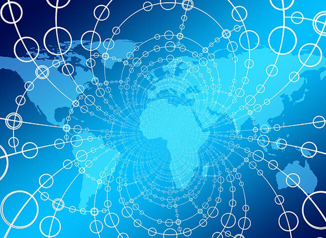 블록체인은 P2P 기반 공유 원장 기술이다.[Pixabay]