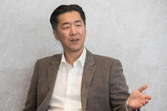 문현진 의장은 ‘하나님 아래 한 가족’을 주창한다. [지호영 기자]