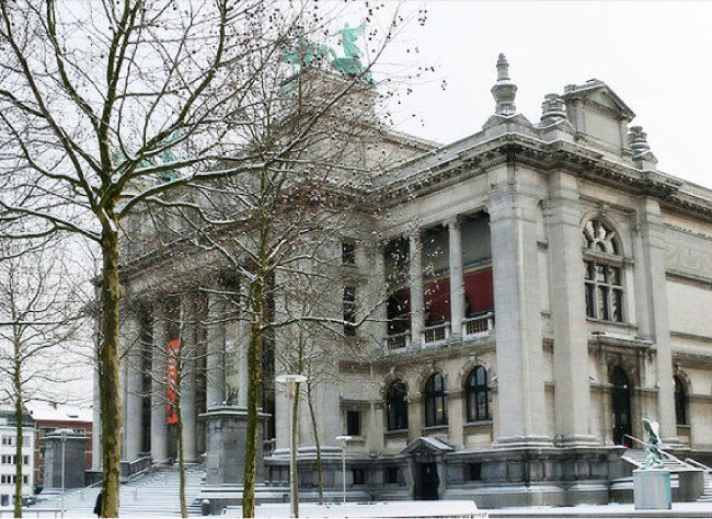 안트베르펜 왕립 미술관 전경.