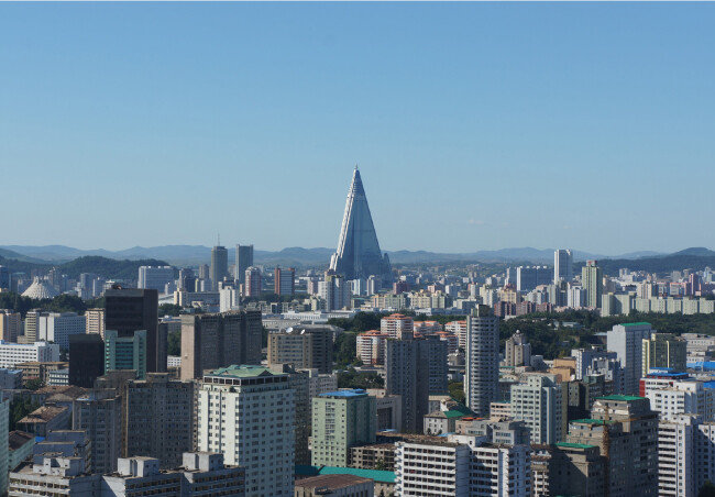 평양 전경 [Uri tours]