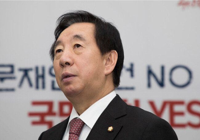 김성태 자유한국당 원내대표. [조영철 기자]