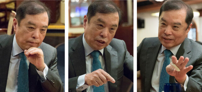 김병준 전 대통령비서실정책실장은 “지금 우리나라 진보진영은 제대로 된 ‘성장이론’을 갖고 있지 않다”고 말한다. [지호영 기자]