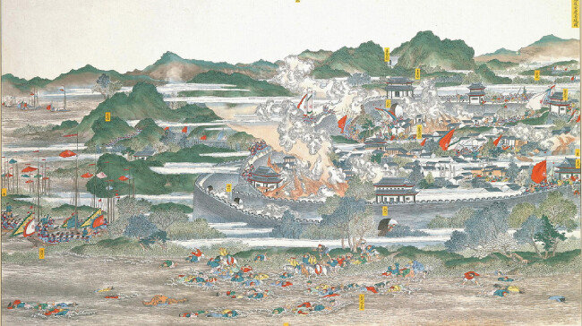 태평천국의 난(太平天國之亂, Taiping Rebellion)은 1850~1864년 중국 대륙에서 벌어진 대규모 내전이다. 교전 상대는 만주족 황실의 청나라 조정과 구세주 사상을 기반으로 한 종교국가 태평천국이었다.