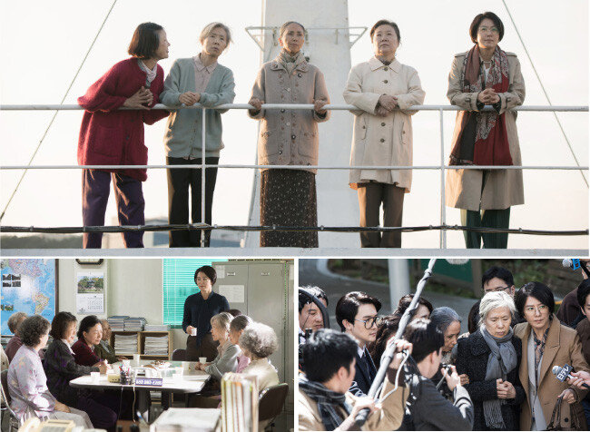 1992년부터 2003년까지 이어진 ‘관부재판’을 다룬 영화 ‘허스토리’. 정의로운 사람들의 연대가 가진 힘을 보여준다.