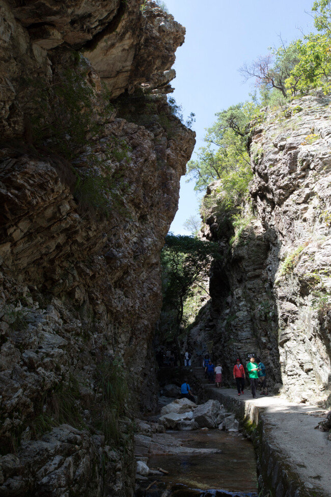 등선계곡 입구.