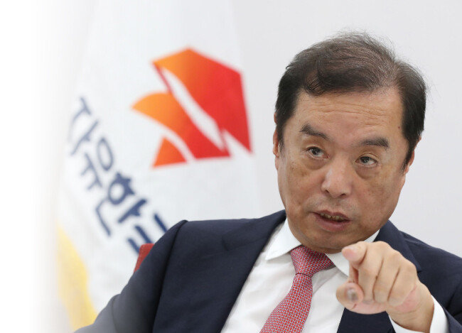 김병준 자유한국당 비상대책위원장. [김재명 동아일보 기자]