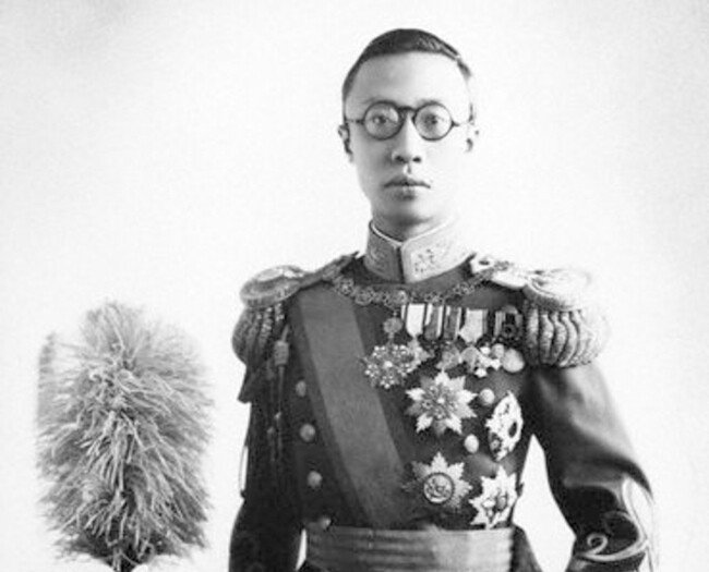 푸이 황제. [위키피디아]