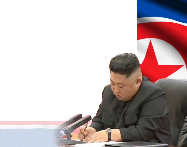 1월 10일 중국 CCTV는 김정은 북한 국무위원장이 시진핑 중국 국가주석의 발언에 고개를 끄덕이며 받아쓰는 장면을 보도했다.