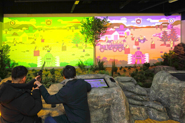 독립운동을 체험해 보는 가상 게임공간.