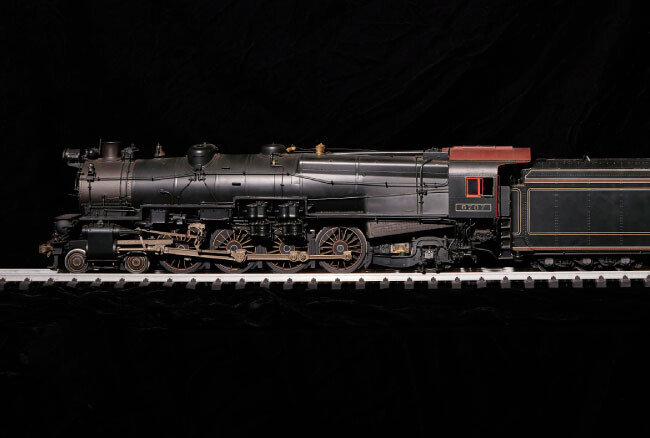 미국 M1a 모형. 기계를 전혀 쓰지 않고 수작업만으로 완성했다.