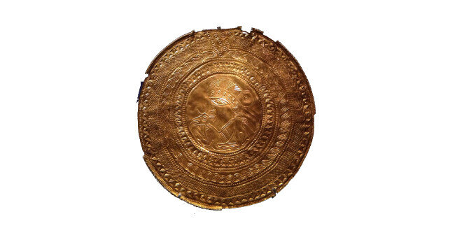 바이킹 금제 메달.