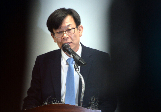 김상조 공정거래위원장. [뉴시스]
