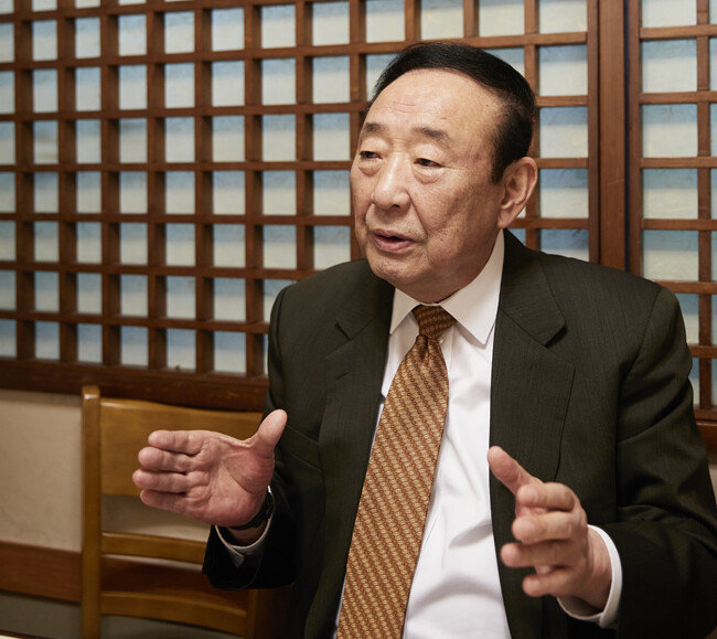 이홍우 상명대 특임교수  [홍중식 기자]