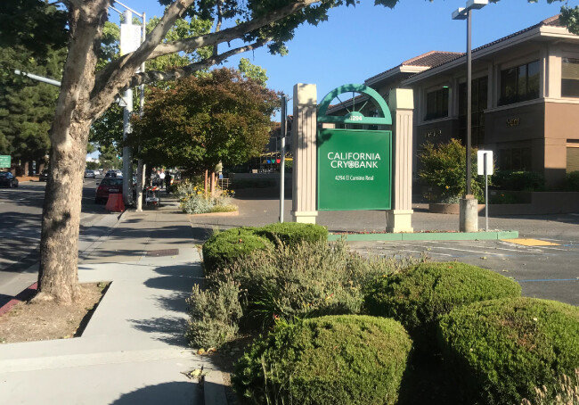  미국 스탠퍼드대 근처 도시 로스앨토스에 있는 정자은행 캘리포니아 크리요뱅크. 