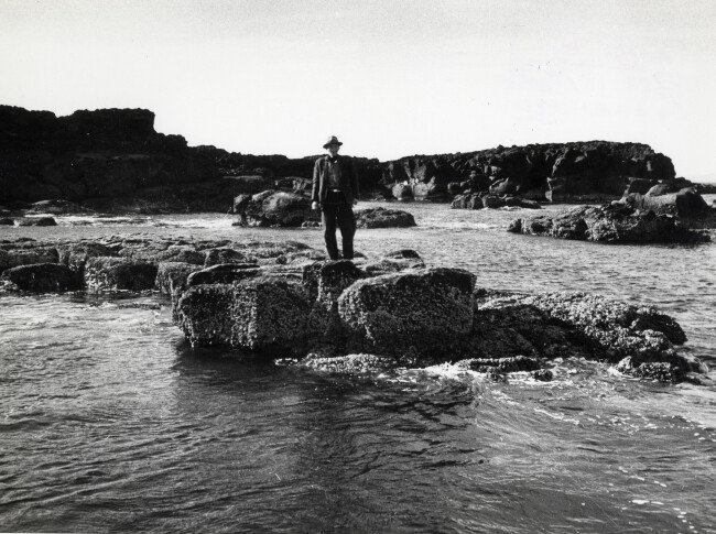 제주 마라도(1968년 작). 신동아 1968년 2월호에 실린 작품이다.