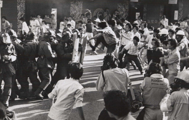 1987년 6월 1일 서울에서 열린 호헌철폐국민대회. [동아DB]