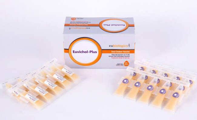 유바이오로직스가 개발한 경구용 콜레라 백신 ‘유비콜’. [국제백신연구소 제공]